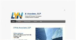 Desktop Screenshot of lynllp.com